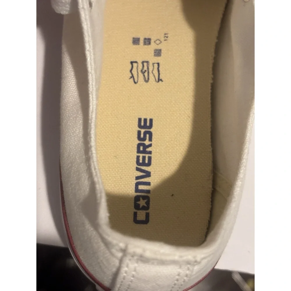 Converse Chuck Taylor‎ All Star Low Optic White Size 3 Youth Shoes Sneakers